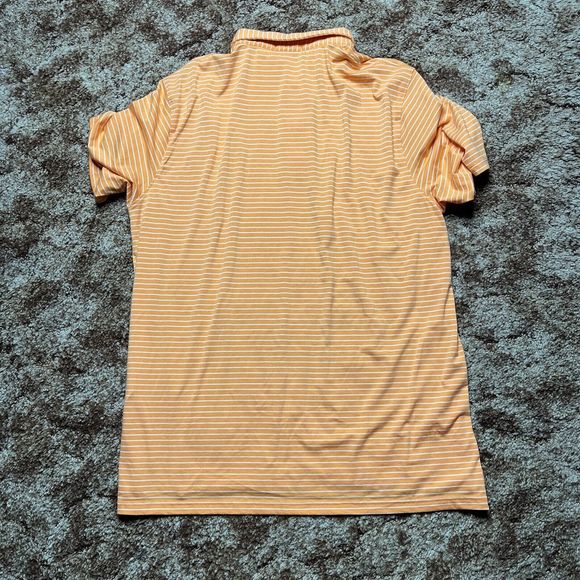 Tasc Polo Shirt Mens Extra Large Performance Stretch Casual Striped - Picture 9 of 9